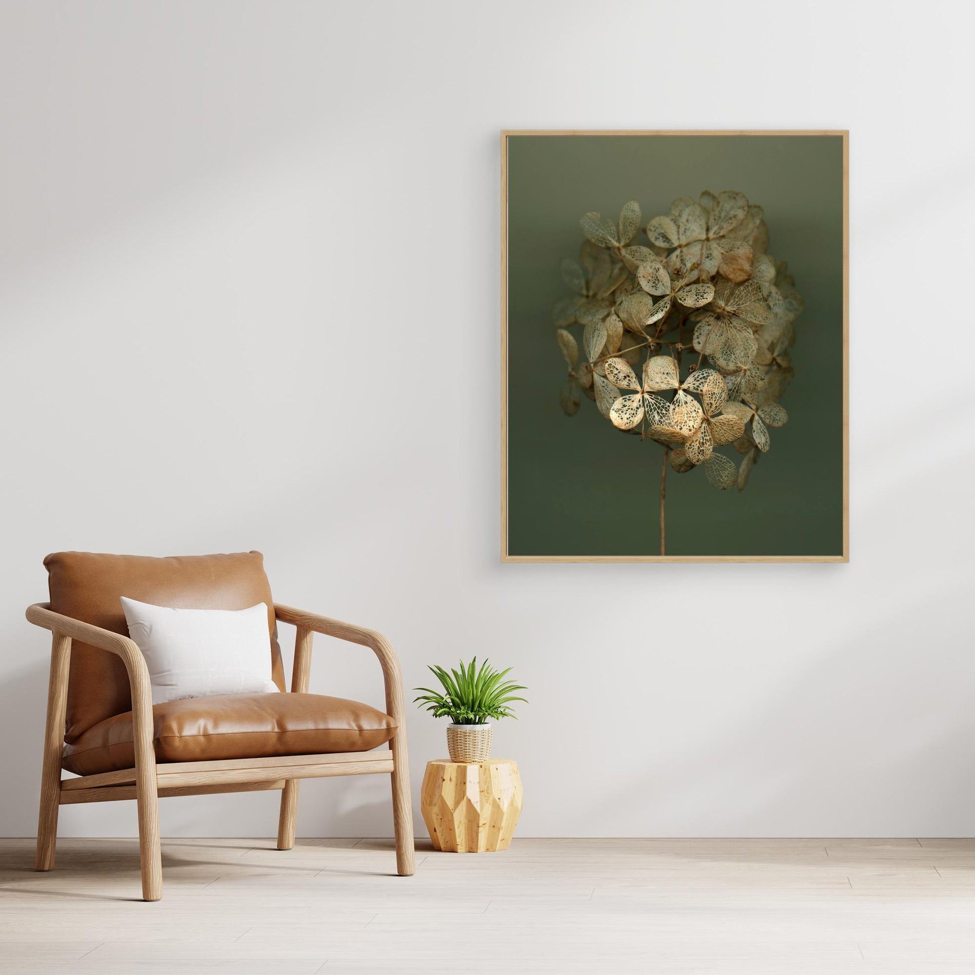 Nazomerfluisteringen: Hortensia #2  -  Canvas print