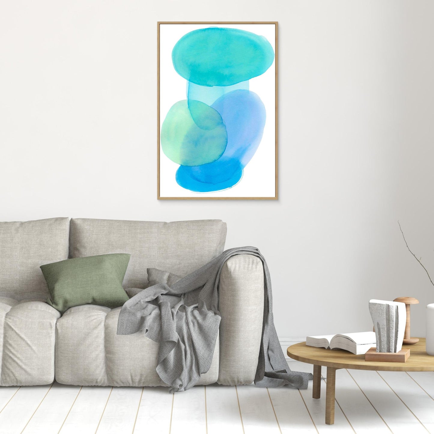 Flow #5  -  Canvas print