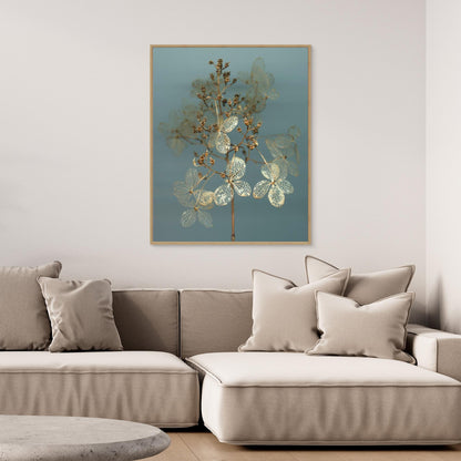 Nazomerfluisteringen: Hortensia  -  Canvas print